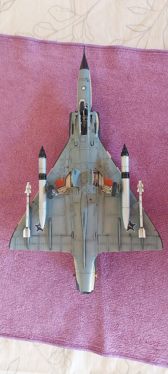 Eduard 1:48 Dassault Mirage IIICZ, view 2 of 4 — Model by Gysbert Walters