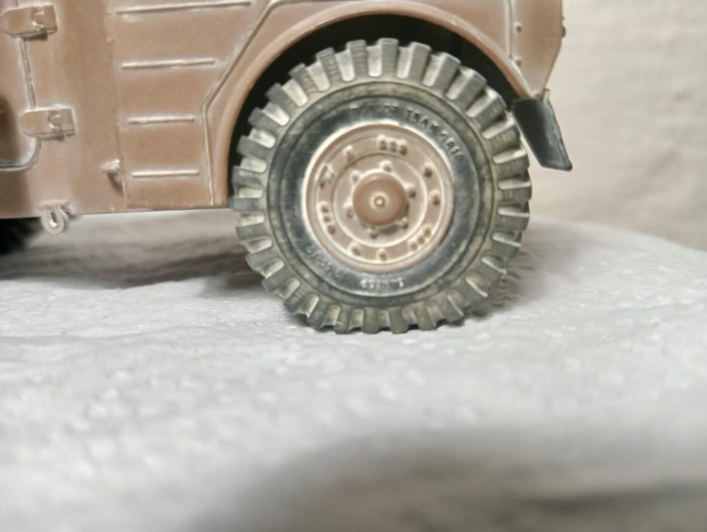 1:35 SADF Style Eland 60/90 Wheels, view 4 of 4 — Model by Kegan Tarrent. Featuring ArtMan Delta SADF-style Eland 60/90 wheels and rims