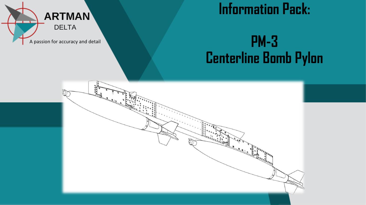 PM-3 Centreline Bomb Pylon — Info Pack