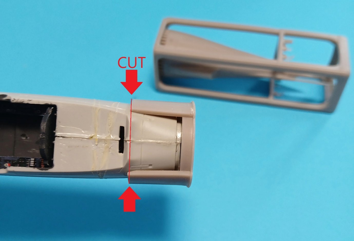 AD48039 — Mirage F1AZ nose correction set
