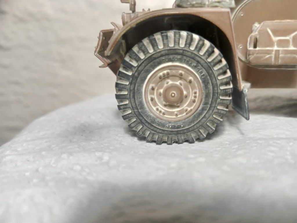 1:35 SADF Style Eland 60/90 Wheels, view 1 of 4 — Model by Kegan Tarrent. Featuring ArtMan Delta SADF-style Eland 60/90 wheels and rims