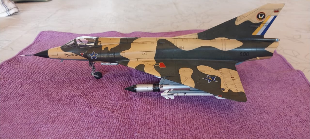 Eduard 1:48 Dassault Mirage IIICZ, view 3 of 4 — Model by Gysbert Walters